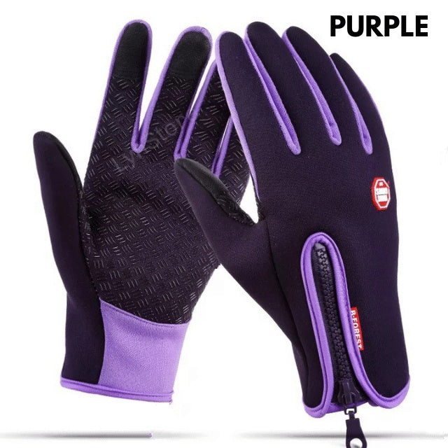 Winter Gloves for Cycling, Skiing & Motorcycle Riding Windproof & Waterproof Sports Gloves With Fleece Anti-Slip Gloves