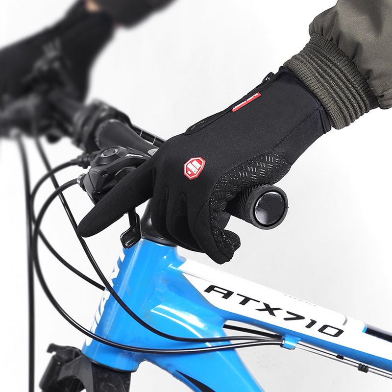 Winter Gloves for Cycling, Skiing & Motorcycle Riding Windproof & Waterproof Sports Gloves With Fleece Anti-Slip Gloves