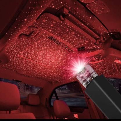 Star Decoration Light, 12V LED Car Atmosphere Lamp, 360 degree Rotation