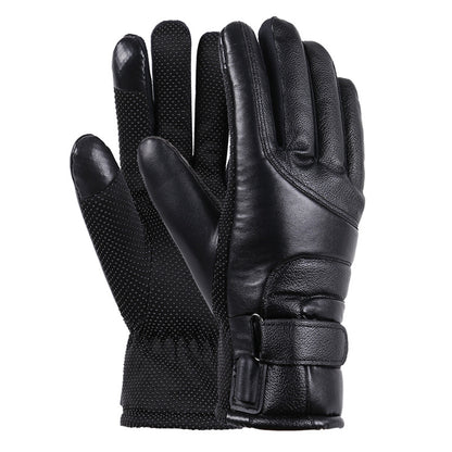 Electric Heated Gloves with USB Power Bank – Waterproof Windproof Winter Touchscreen Gloves for Men & Women