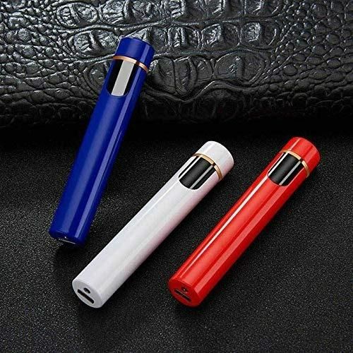 Mini Cylinder Smart LCD USB Lighter