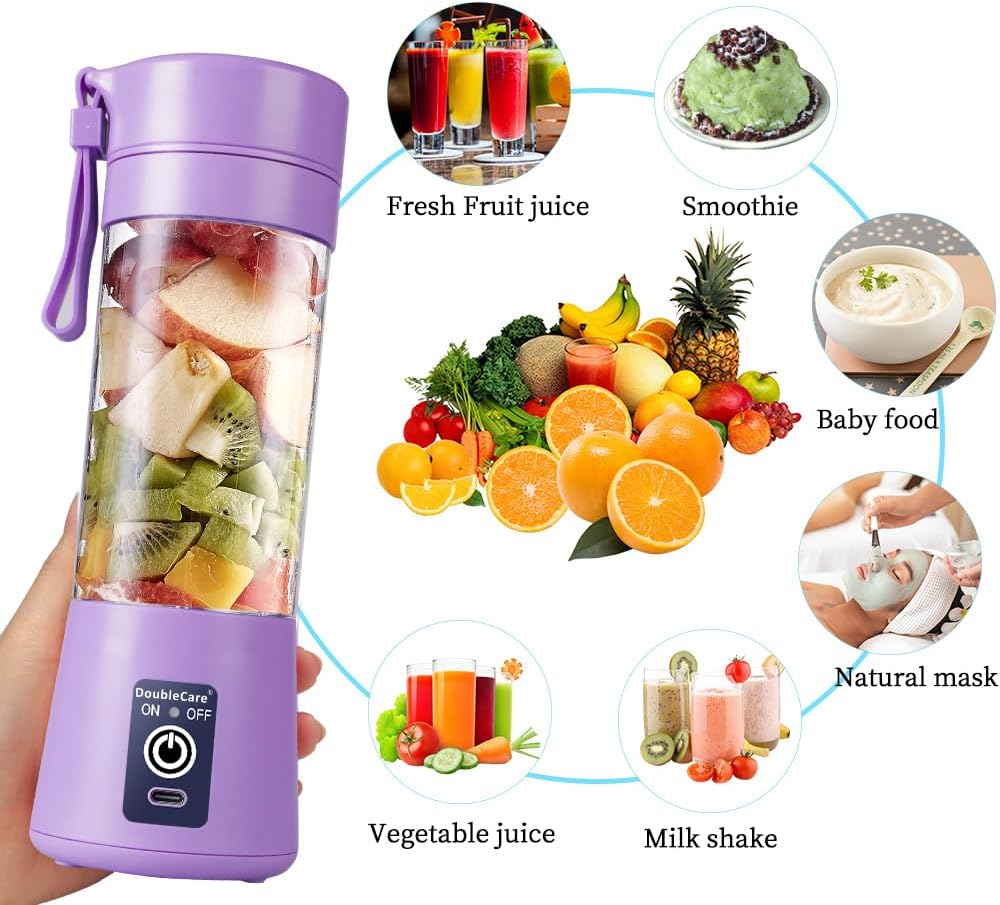 Just Mix – Go Mini Travel Juicer | USB Rechargeable Portable Blender